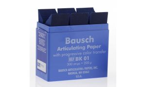 Bausch Artikulačný papier 200 mikrónov - 300ks