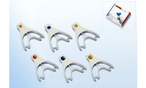 Set Implant 6ks - rúčky z nerezovej ocele