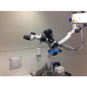 Predĺženie binokulára na stomatologický mikroskop