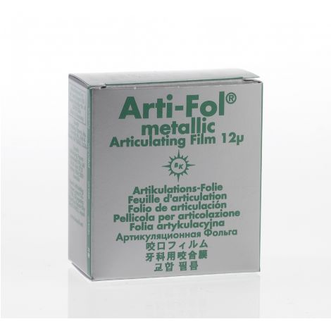Artikulačná fólia Arti-fol metallic ultra thin, zelená, jednostranná